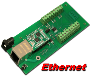 8 bit, 12 channel Ethernet Analog to Digital Converter