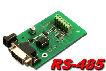 10 bit, 4 channel RS-485 Analog to Digital Converter