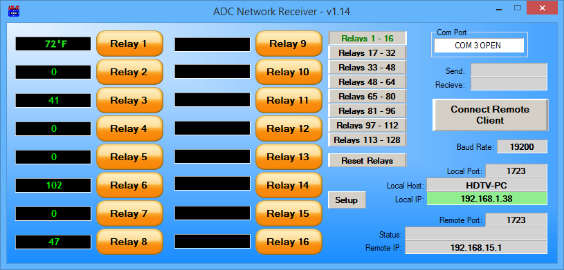 ADC-8 Remote Desktop