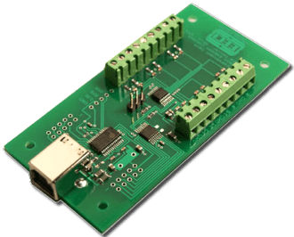 8 bit, 12 channel USB Analog to Digital Converter