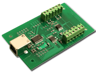 8 bit, 8 channel USB Analog to Digital Converter