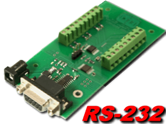 RS-232 Analog to Digital (8, 10 and 12 bit)