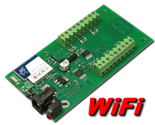 8 bit, 12 channel WiFi Analog to Digital Converter