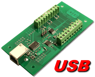 USB Analog to Digital (8, 10 and 12 bit)