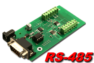 RS-485 Analog to Digital (8, 10 and 12 bit)