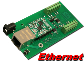 Ethernet Digital to Analog (8, 10 and 12 bit)