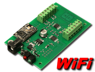 8 bit, 8 channel WiFi Analog to Digital Converter