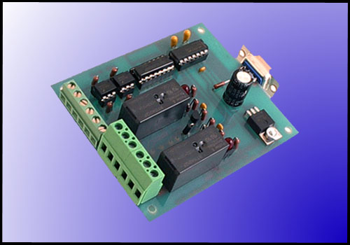 Digital Inputs with Relay Interface to RS-232