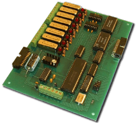 8 Relay USB/RS-232/RS-485 Interface - Expandable